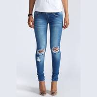 Boohoo Distressed Jeans for Women