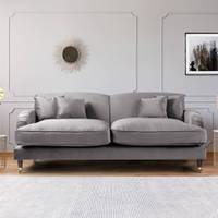 The Great Sofa Company Grey Velvet Sofas