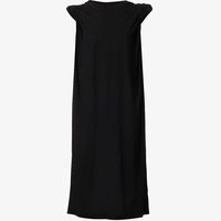 Dries Van Noten Women's Black Midi Dresses