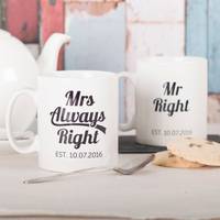 GettingPersonal Wedding Mugs & Cups