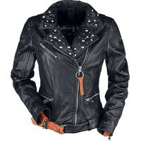 gipsy Women's Black Leather Jackets