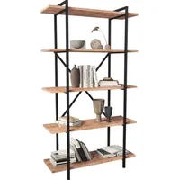 B&Q Urbn Living Wood Bookcases