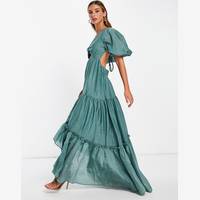 ASOS DESIGN Womens Sage Green Dresses