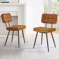 Wilko Furniturebox UK Leather Dining Chairs