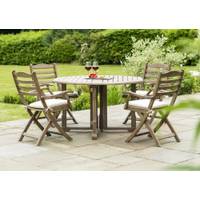ALEXANDER ROSE Round Dining Tables For 4