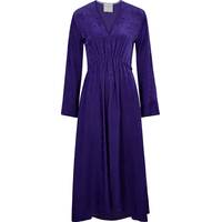 Harvey Nichols Women's Blue Velvet Dresses