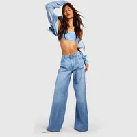 NASTY GAL Women's Tall Wide Leg Trousers