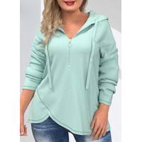 Rotita Women's Quarter Zip Sweatshirts