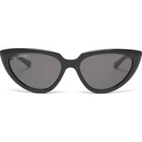 Balenciaga Women's Black Cat Eye Sunglasses