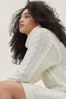 NASTY GAL Women's Cable Knit Jumper Dresses