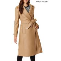 Karen Millen Wrap Belted Coats