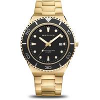Bering Black and Gold Men's Watches