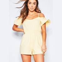 Missy Empire Women's Frill Playsuits