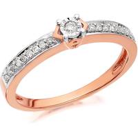 F.Hinds Jewellers Rose Gold Rings