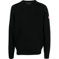 Canada Goose Men's Black Crew Neck Jumpers