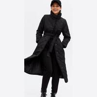 New Look Women's Black Belted Coats