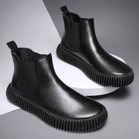 SHEIN Men's Slip On Boots