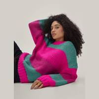 NASTY GAL Women's Pink Oversized Jumpers