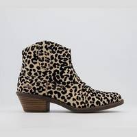 OFFICE Shoes Women's Leopard Print Ankle Boots