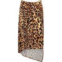 Harvey Nichols Women's Leopard Midi Skirts