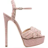 FARFETCH Casadei Women's Pink High Heels