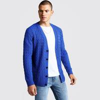 boohooMan Cable Cardigans for Men