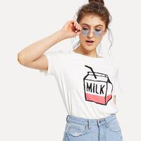 SHEIN Graphic Tees for Women