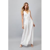 NASTY GAL Women's White Lace Maxi Dresses