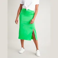 Tu Clothing Women's Green Satin Skirts