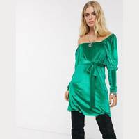 ASOS DESIGN Green Velvet Dresses