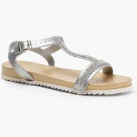 Boohoo T-Bar Sandals for Women