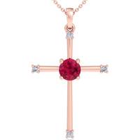 SuperJeweler Women's Ruby Necklaces