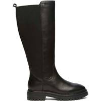 Debenhams Women's Black Leather Knee High Boots