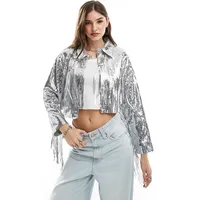 ASOS DESIGN Women's Fringe Jackets