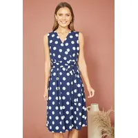 Mela Navy Wedding Guest Dresses