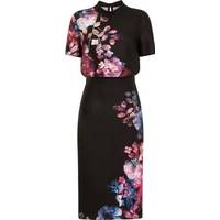 Little Mistress Midi Dresses With Sleeves for Women