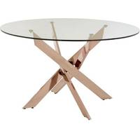 LUXE Interiors Round Dining Tables For 4