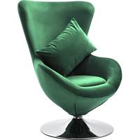 VidaXL Green Velvet Chairs