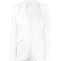 Alexander Mcqueen Women's White Trouser Suits