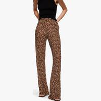 John Lewis Women's High Waisted Floral Trousers