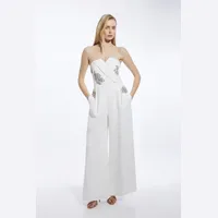 Debenhams Karen Millen Women's Wide Leg Jumpsuits