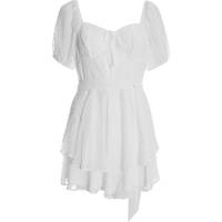 Quiz Clothing Women's White Playsuits