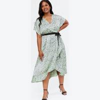 New Look Women's Green Satin Dresses