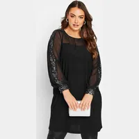 Yours Clothing Women's Longline Sleeve Tunics