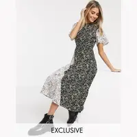 Wednesday's Girl Midi Dresses With Sleeves for Women