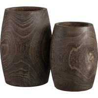 Alpen Home Wooden Vases