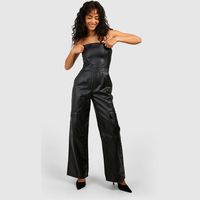 Debenhams Women's Black Denim Jumpsuits