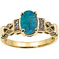 Gold Boutique Women's Opal Rings