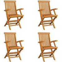YOUTHUP Wooden Garden Chairs