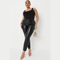 Missguided Plus Size Black Trousers